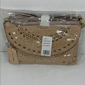 Max Studio Yare Vachetta Clutch Crossbody